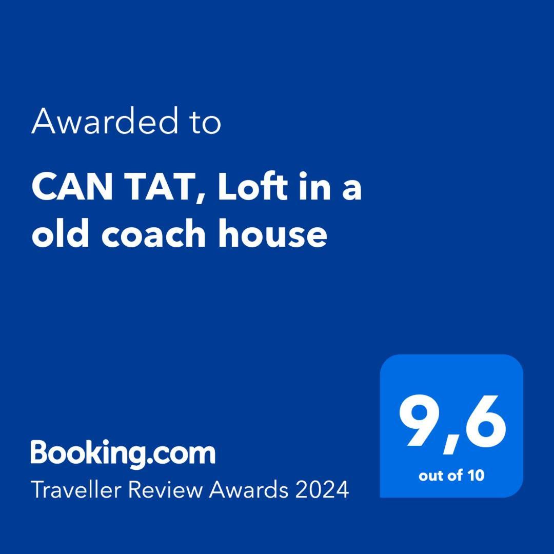 Can Tat, Loft In A Old Coach House Sant Jordi Desvalls Eksteriør bilde